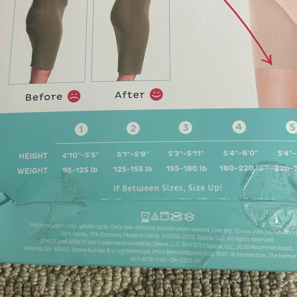 Assets SPANX Nude Seamless Shapewear size 1 NWT - Picture 5 of 7